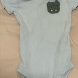 Carter's Light Gray Baby Onesie
